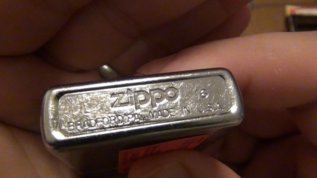Как проверить подлинность зажигалок Zippo?